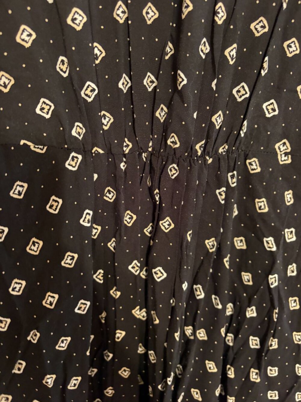 Loft Patterned Button-up Dress - Picture 3 of 6